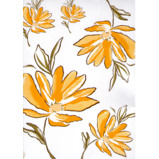 Ref. 78500 - DECALQUE FLOR AMARELA ESTILIZADA 1687/005